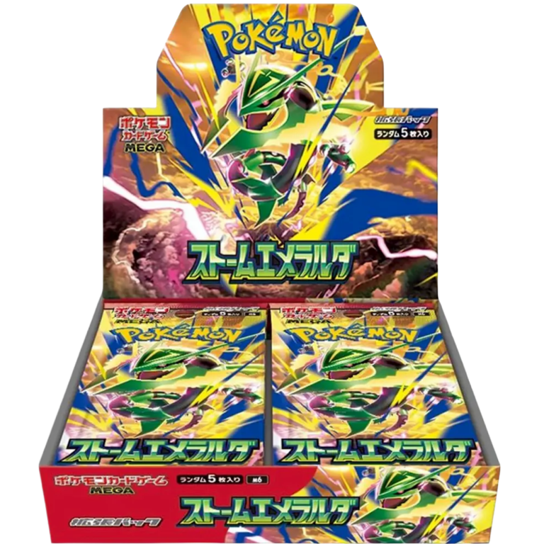 Pokémon Storm Emeralda Booster Box JP sealed