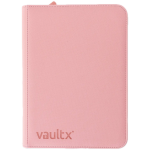 Vault X 9-Pocket Exo-Tec Zip Binder Just Pink