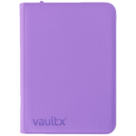 Vault X 9-Pocket Exo-Tec Zip Binder Just Purple