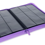 Vault X 9-Pocket Exo-Tec® Zip Binder – Just Purple - Afbeelding 2
