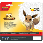 Pokémon 30th Celebration Eevee 2-Pack Blister Achterkant