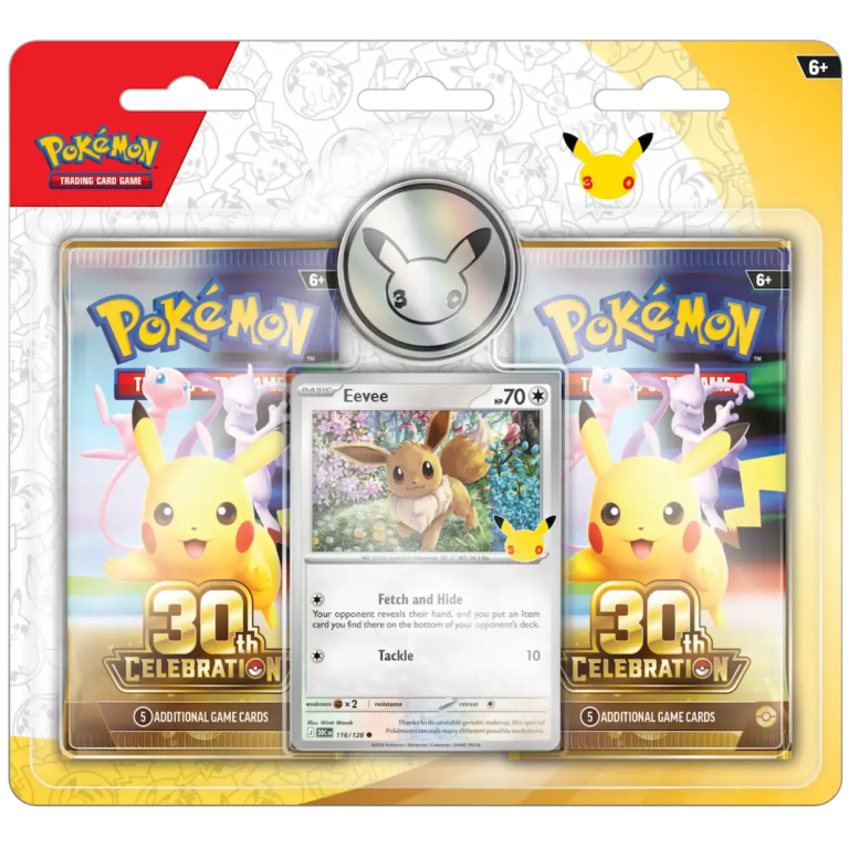 Pokémon 30th Celebration 2-Pack Blister Eevee