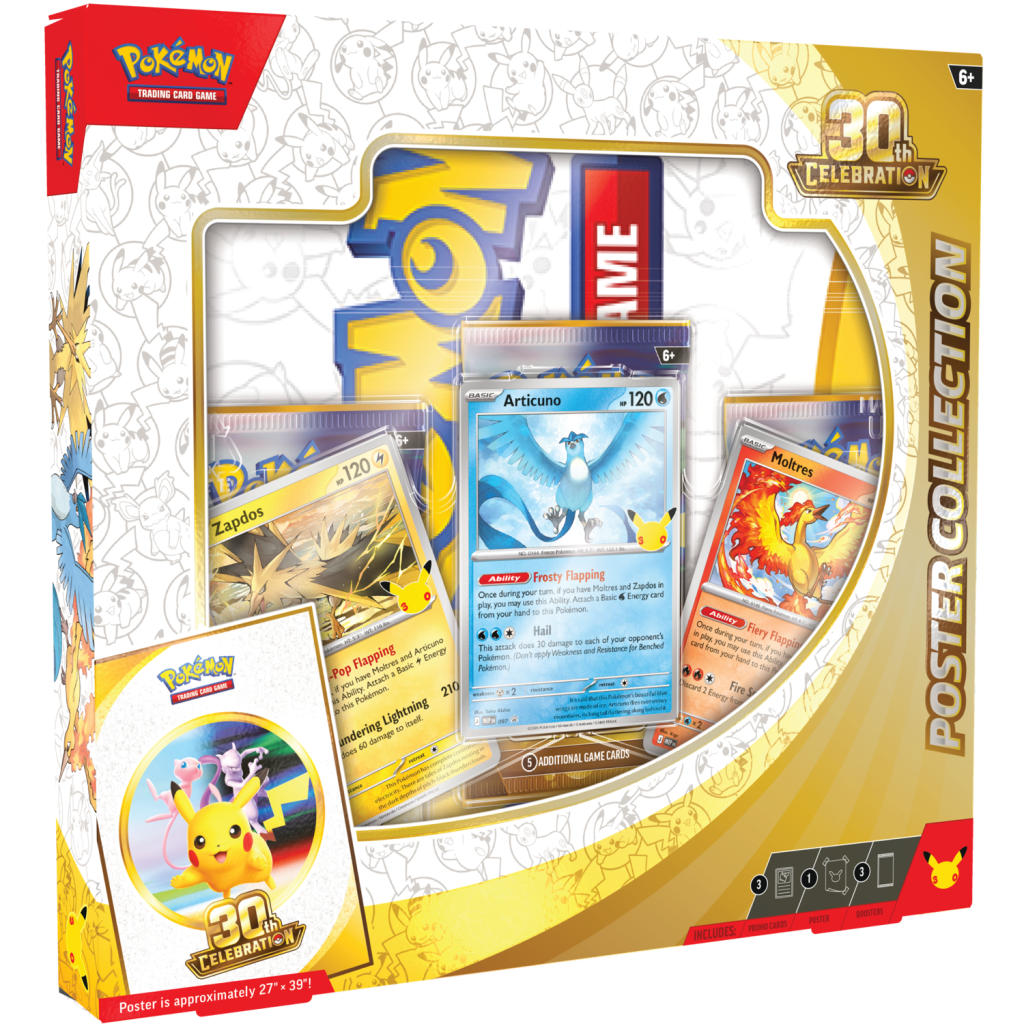 Pokémon 30th Celebration Poster Collection