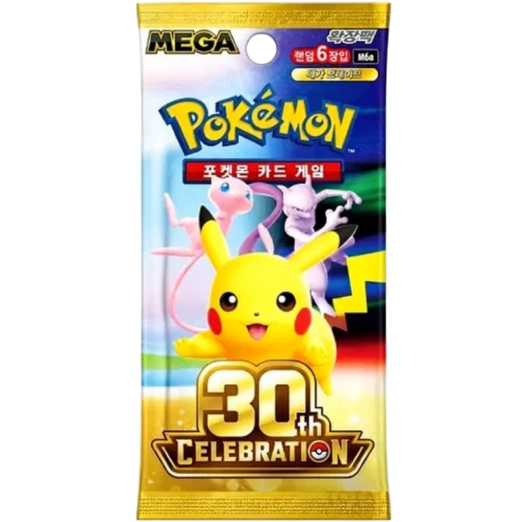 Pokémon 30th Celebration Booster Pack KR