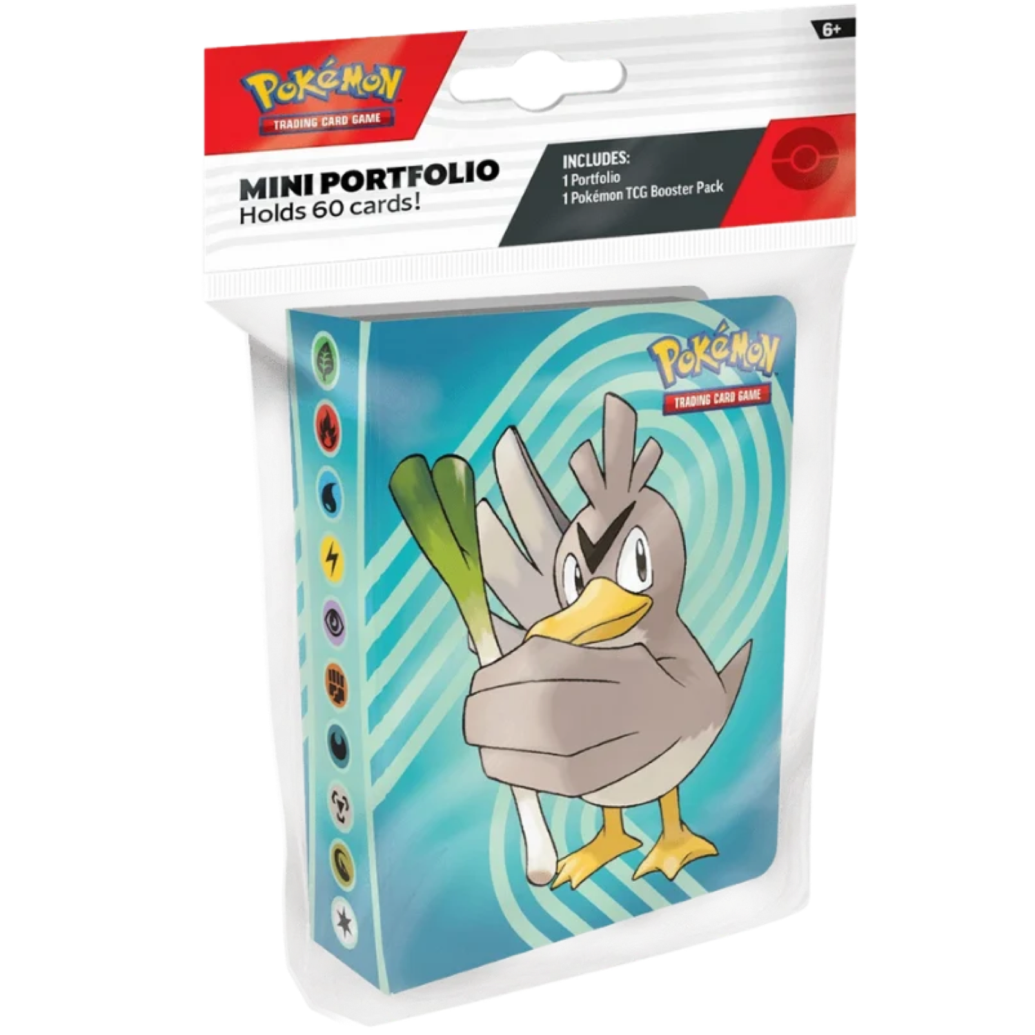 Journey Together Booster Pack + Mini Portfolio Pokémon Journey Together Booster Pack Mini Portfolio Farfetch'd Psyduck