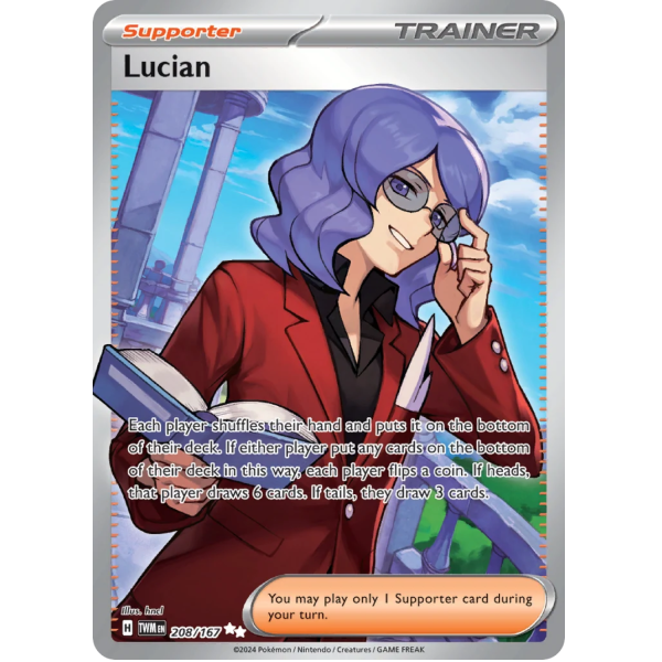 Lucian 208/167 Twilight Masquerade Ultra Rare