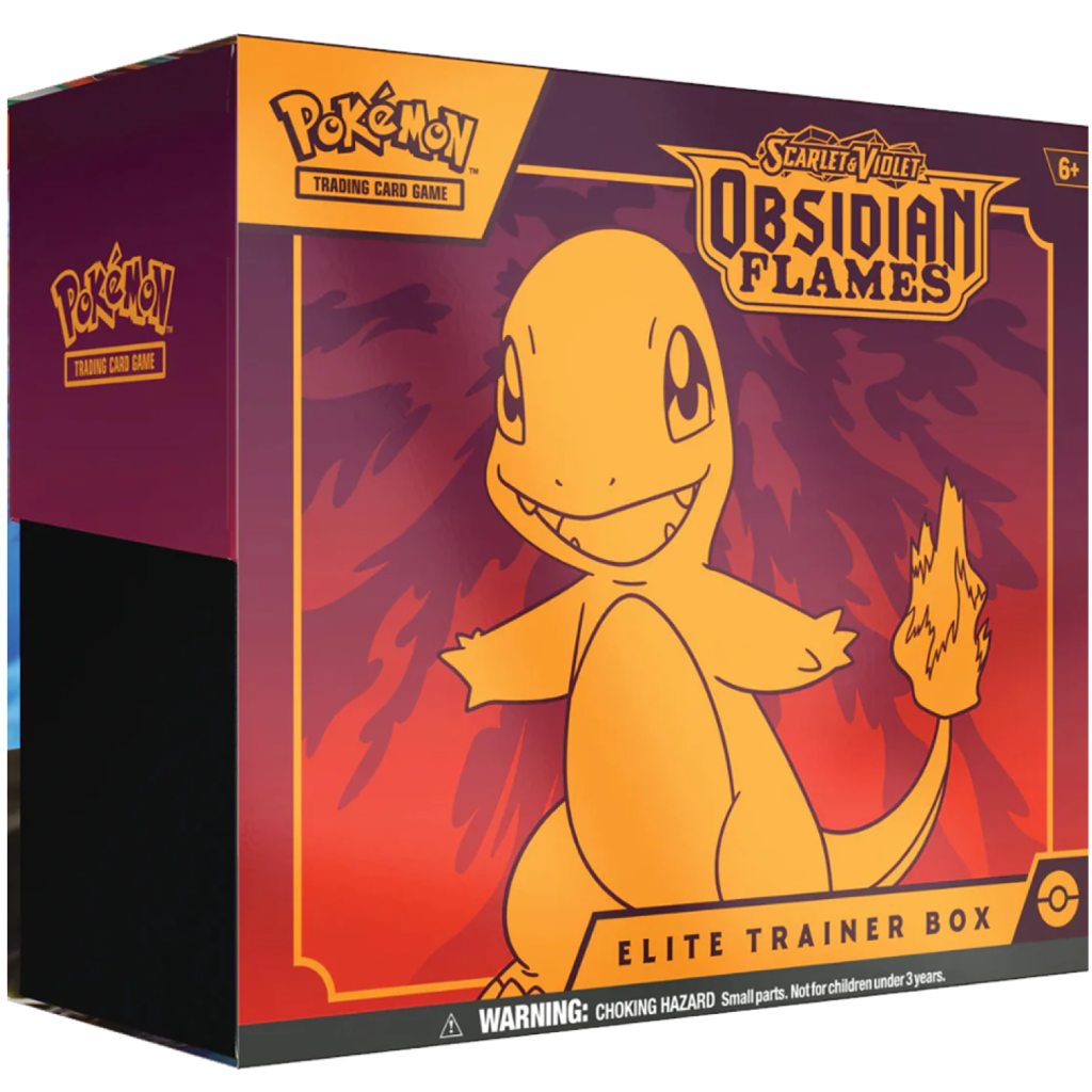 Pokémon Obsidian Flames Elite Trainer Box sealed